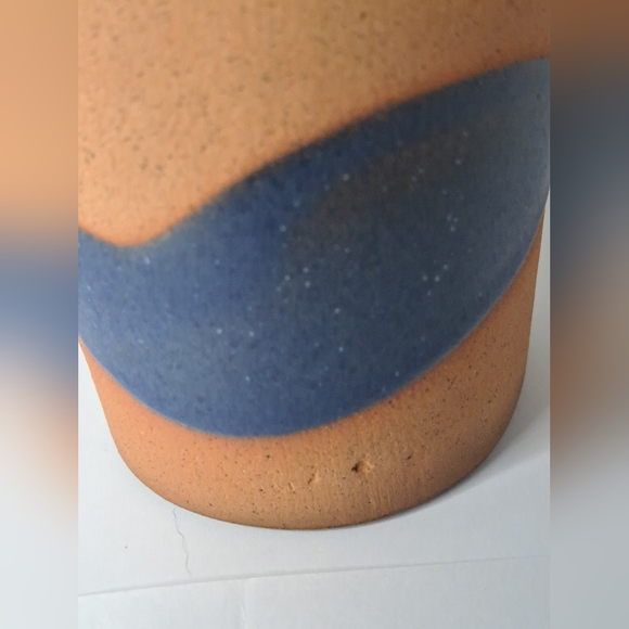 Rodolfo Drip Glaze Pottery Jar / Vase, signed Rodolfo for Alfadom. - Picture 6 of 7